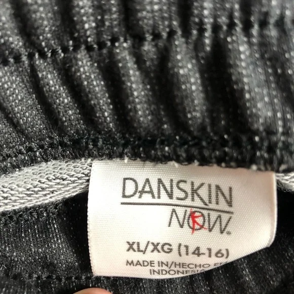 Danskin Soft Cuffed Girls Leggings Size 14/16 - Picture 4 of 5